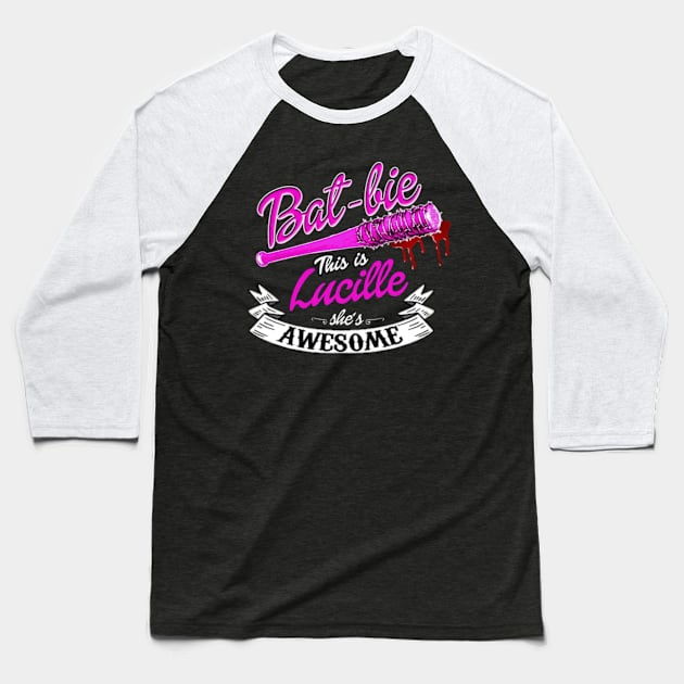 Barbie Lucille Baseball T-Shirt by sevencrow